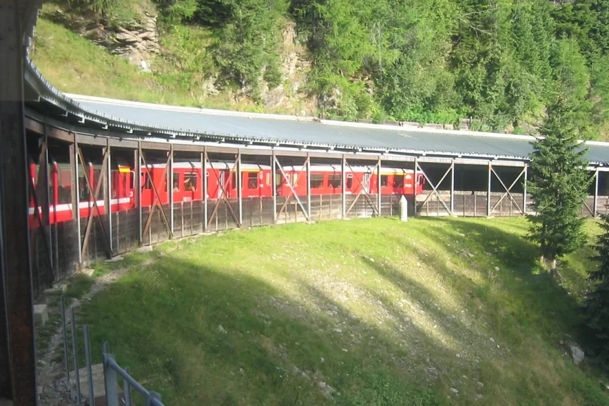Bernina Express: A scenic alpine journey through glaciers and valleys, offering breathtaking views at every turn!