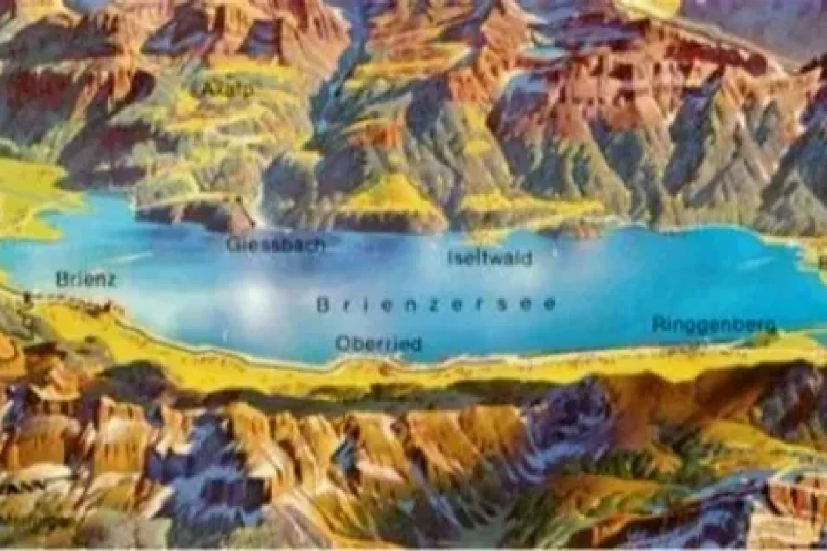 Lake Brienz: A turquoise gem nestled in the heart of the Alps…